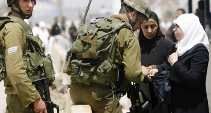 صیہونی فوج نے فلسطینی لڑکی کو گرفتارکرلیا