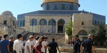 شرپسند صیہونی آبادکاروں کے مسجد اقصیٰ پر دھاوے جاری