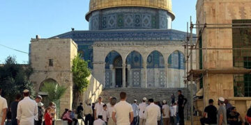 شرپسند صیہونی آبادکاروں کے قبلہ اول پر دھاؤں کا سلسلہ جاری