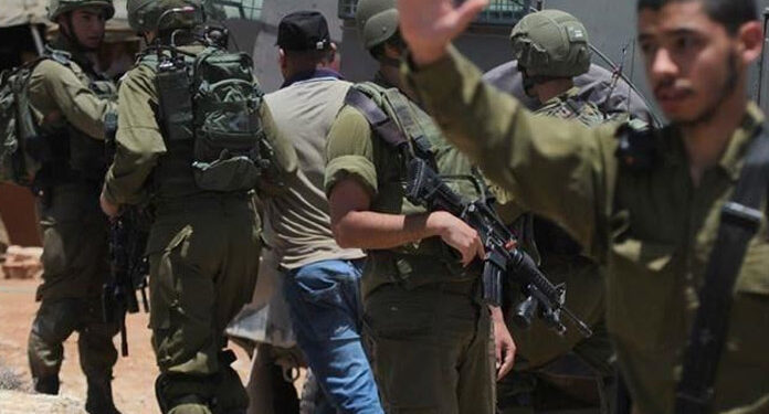 صہیونی فوج کے چھاپے چار فلسطینی اغواء
