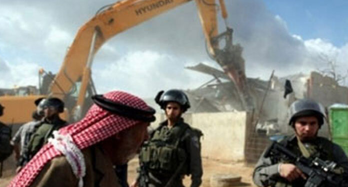 صہیونی فوج نے دو مزید فلسطینیوں کے مکانات مسمار کردیئے
