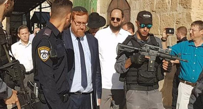 شرپسند صہیونی آبادکاروں کے قبلہ اول پر دھاوے جاری