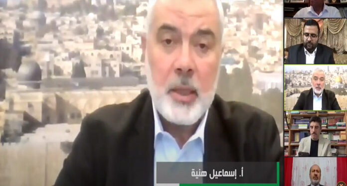 اسماعیل ھنیہ کا اسرائیل کے خلاف چار نکاتی ایجنڈا پیش