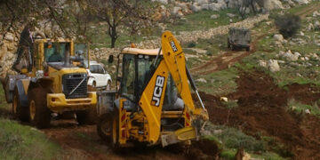 غرب اردن کو صہیونی کالونیوں سے ملانے کیلئے سڑکوں کی تعمیرات شروع