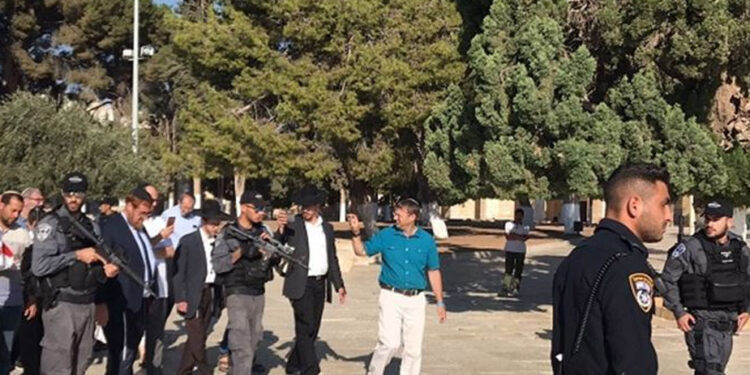 شرپسند صہیونی آبادکاروں کے مسجد اقصیٰ پر دھاوے جاری