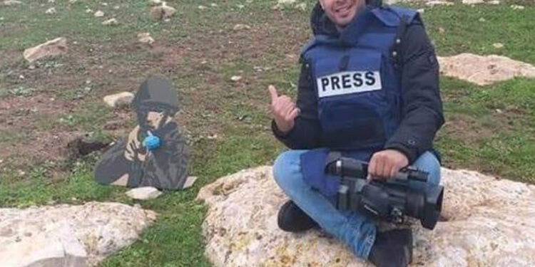 صہیونی فوج نے ایک اور فلسطینی صحافی کو زندان میں ڈال دیا