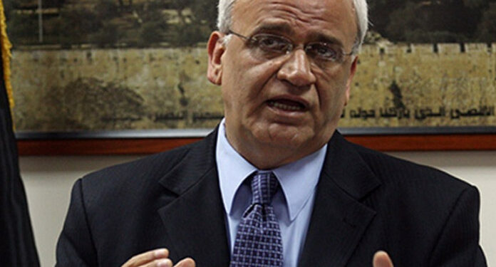 غرب اردن کا اسرائیل کے ساتھ الحاق سنگین ترین غلطی ہوگی،صائب عریقات