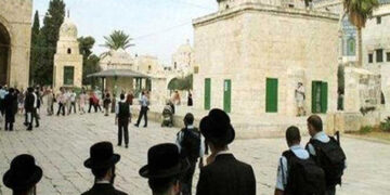 شرپسند صہیونی آبادکاروں کے قبلہ اول پردھاوے جاری