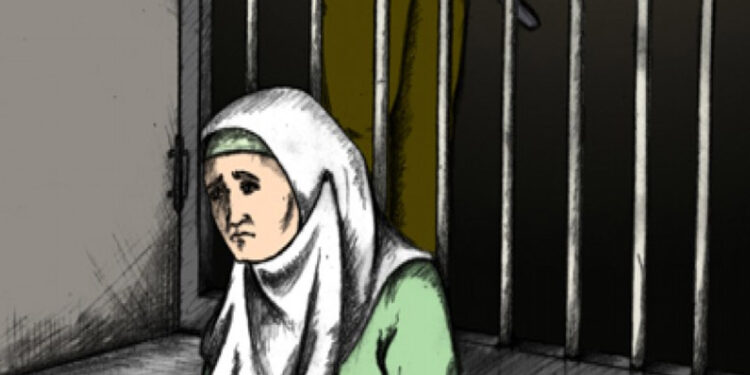صہیونی زندانوں میں قید فلسطینی خواتین کی سزاؤں میں اضافہ
