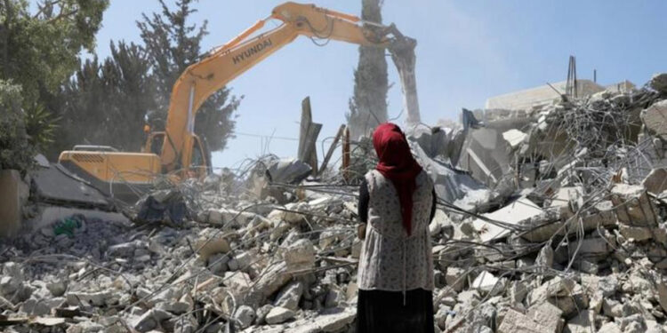 صہیونی فوج نے فلسطینیوں کے مزید گھر مسمار کردیئے