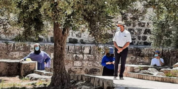 مسجد اقصیٰ کے احاطے میں صیہونی آبادکاروں کی مذہبی رسومات کی ادائیگی