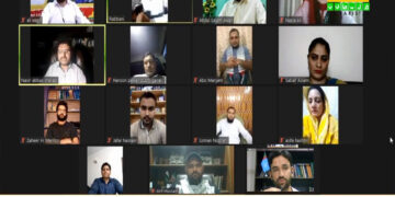 فلسطین فاؤنڈیشن کے زیر اہتمام”حمایت فلسطین” پر آئن لائن ویڈیو کانفرنس