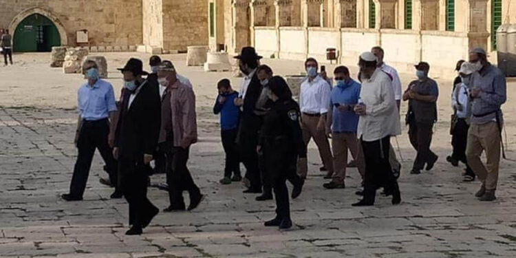 صیہونی ریاست کی سرپرستی میں مسجد اقصیٰ کی بے حرمتی کاسلسلہ جاری