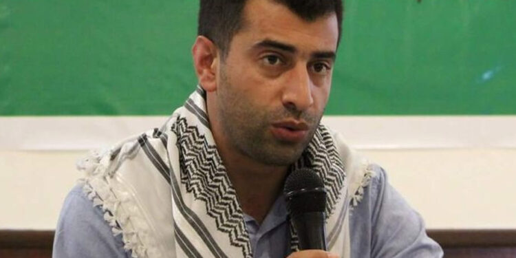 صیہونی فوج نے بی ڈی ایس کےکو آرڈینٹر محمود النواجعہ کو گھر سے اغواکرلیا