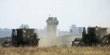 غزہ: صہیونی فوج نے فلسطینیوں کی زرعی زمین ہموار کردی