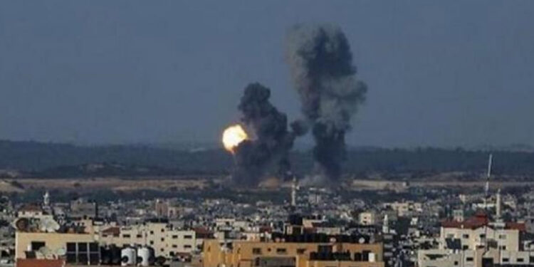اسرائیلی فوج کی غزہ پر بمباری جاری