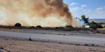 فلسطینیوں کے آتشگیرپتنگوں سے اسرائیلی کھیت تباہ
