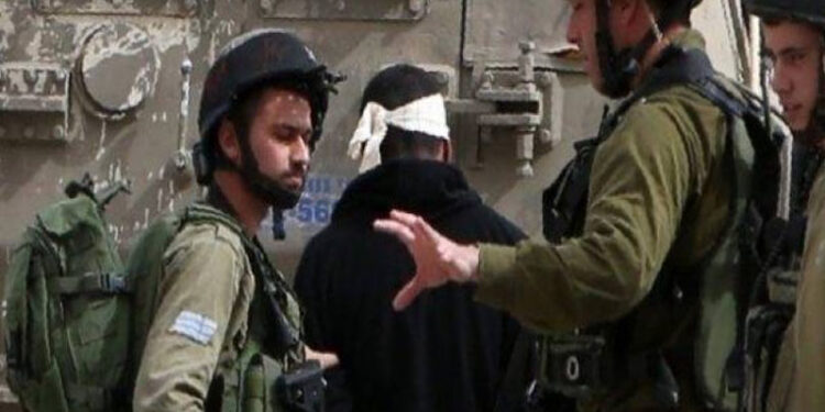 صیہونی فوج نے تفتیش کےلیئے طلب فلسطینی نوجوان کو گرفتارکرلیا   