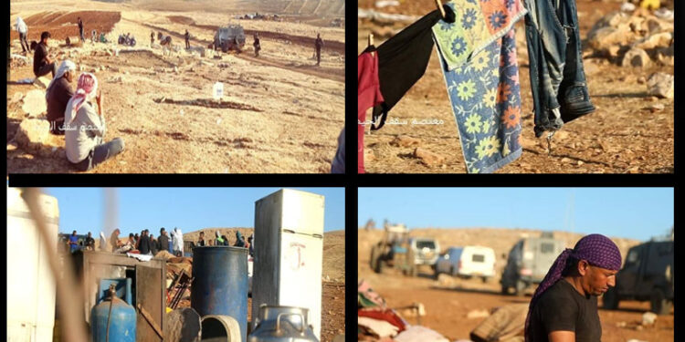 صیہونی فوج نےفلسطینیوں کے درجنوں گھروں کو مسمار کردیا