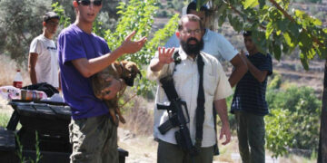 جنین: فلسطینی آبادی میں صیہونی آبادکاروں کی مذہبی رسومات