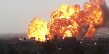 غزہ پر صیہونی فوج کی بمباری، ایک بچہ زخمی