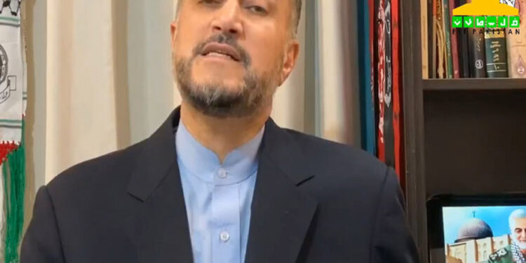 خطے میں سنگین نوعیت کے مسائل کی اصل جڑ اسرائیل ہے، امیر حسین عبد اللہیانِ