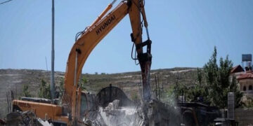 قابض ریاست میں ایک اورفلسطینی ملکیت منہدم