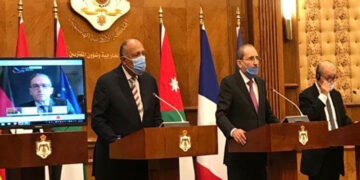 مسئلہ فلسطین دوریاستی  حل سے ختم کیا جاسکتا ہے، مصر، اردن