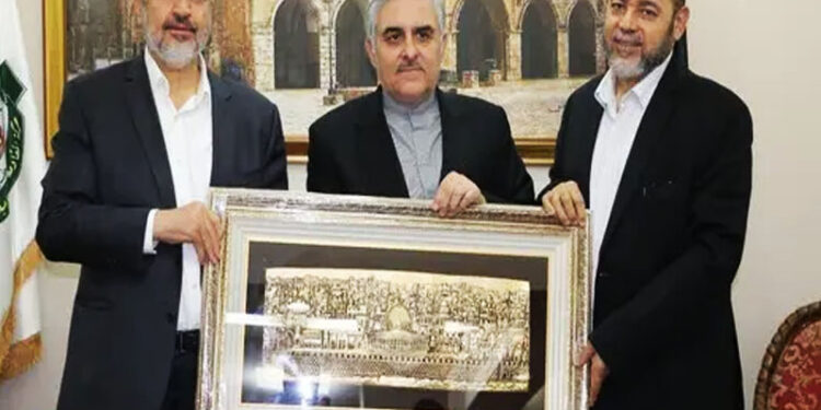 حماس کی جانب سے ایرانی سفیر کے اعزاز میں تقریب