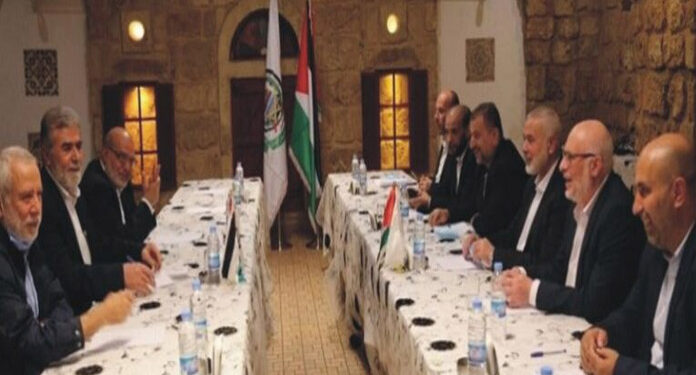 حماس اور جہاد اسلامی کے رہنماؤں کی لبنان میں خصوصی ملاقات