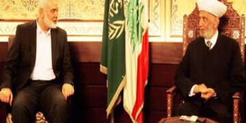 بیروت: حماس کے وفد کی لبنانی مفتی اعظم سے ملاقات، حل طلب امور پر گفتگو