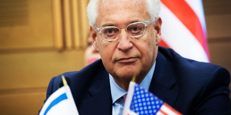 عرب لیگ کے ممالک اسرائیل کو تسلیم کرنے کیلئے بے چین ہیں، ڈیوڈ فریڈمین