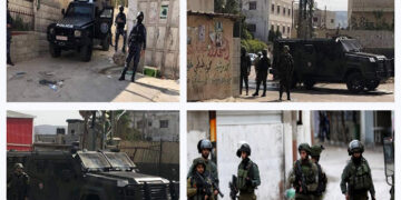 نابلس: صہیونی فوج اور مزاحمت کاروں کے درمیان تصادم کے بعد کرفیو نافذ