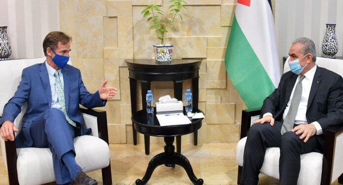 فلسطینی وزیراعظم کی نمائدہ یورپی یونین سے ملاقات