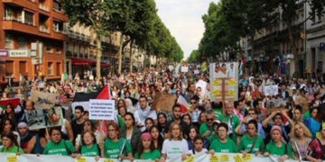 امریکی یونیورسٹیز کا اسرائیل بائیکاٹ کا مطالبہ