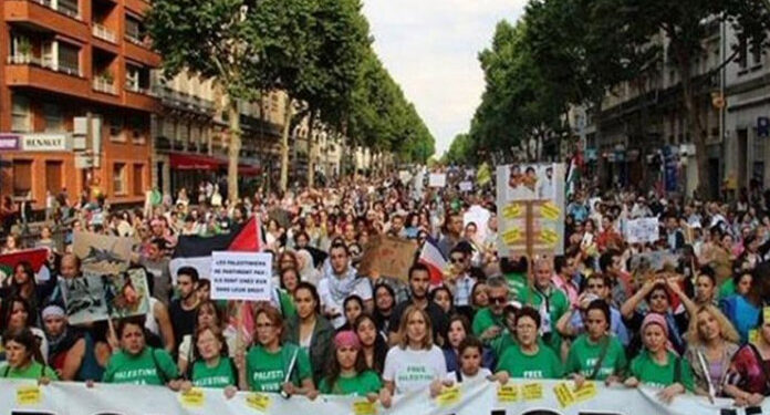 امریکی یونیورسٹیز کا اسرائیل بائیکاٹ کا مطالبہ