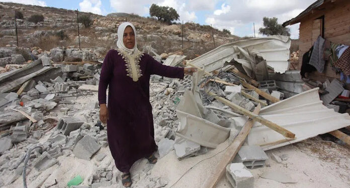 فلسطینیوں کے خلاف صیہونی دہشتگردی 10سالوں میں 50 ہزار بے گھر  