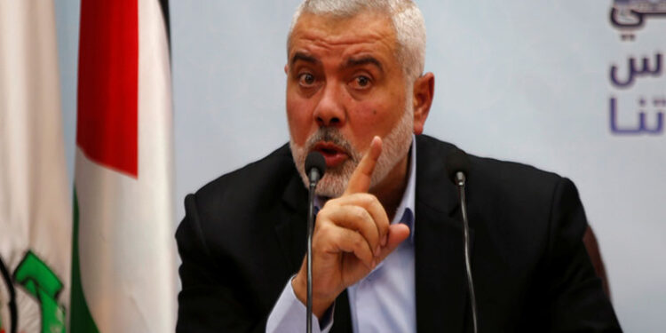 فلسطینی قیدیوں کی جلد باعزت رہائی کی خوش خبری سناتے ہیں، اسماعیل ھنیہ