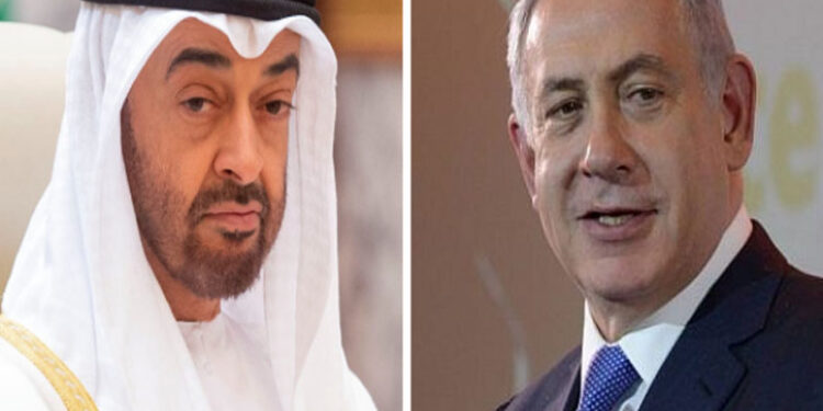 صیہونی وزیراعظم اور اماراتی ولی عہد کے درمیان جلد ملاقات پر اتفاق