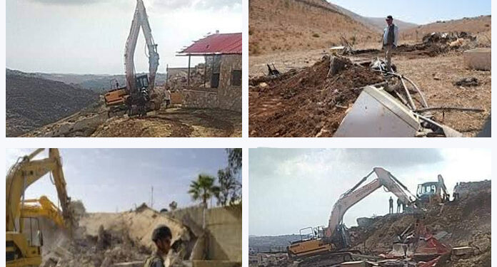 صیہونی فوج نے ایک اور فلسطینی کا گھر مسمار کردیا