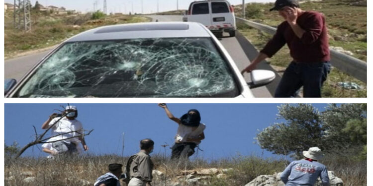 صیہونی آبادکاروں کے فلسطینیوں پر حملے، تین زخمی