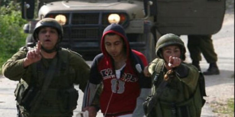صیہونی فوج نے معذور فلسطینی نوجوان کو گرفتارکرلیا