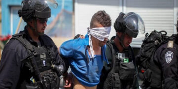 صیہونی فوج نے پانچ فلسطینی طلباکو گرفتار کرلیا