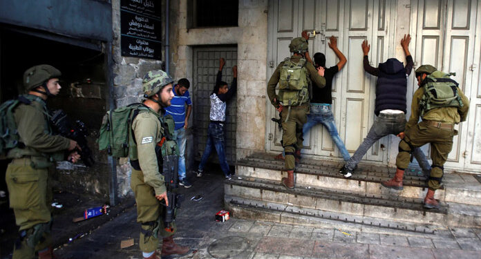 قابض ریاست میں صہیونی فوج کے گھر گھر چھاپے اور گرفتاریاں