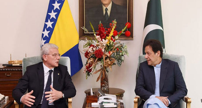 مسئلہ کشمیرکو کشمیری عوام کی خواہشات کے مطابق حل کیاجائے، صدر بوسنیا