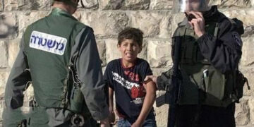 صیہونی جیلوں میں 160 نابالغ فلسطین بچے قید ہیں