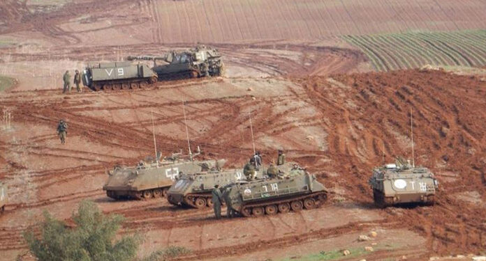   قابض فوج کی وادی اردن میں فوجی مشقیں جاری