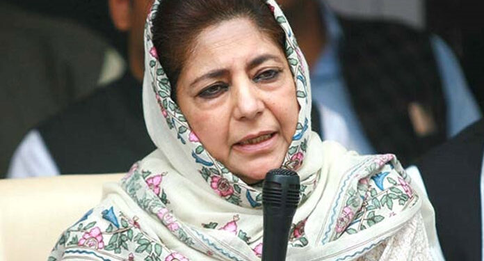 کشمیر کےمعاملے پر  بھارتی حکومت کا ہمارے ساتھ دوہرا معیار کیوں؟ محبوبہ مفتی