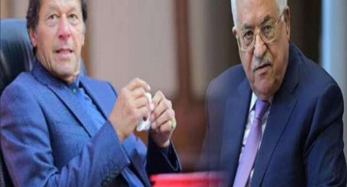 فلسطینیوں کےلیے پاکستان کا غیرمتزلزل مؤقف قابل تحسین ہے،فلسطینی صدر