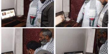 فلسطین اور کشمیر کاز کے لئے ہر قسم کی قربانی دینے کو تیار ہیں: مسلم پرویز